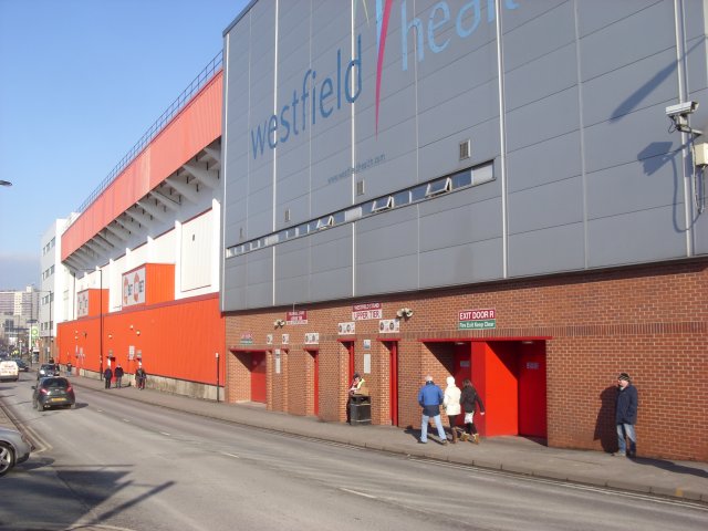 Rear of the Bramall Lane Stand